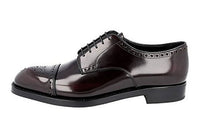 PRADA Dress Shoes Men Low-Top Brown