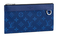 LOUIS VUITTON Discovery Pochette Monogram Pacific Taiga Pm Blue