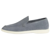 Loro Piana Summer Walk Loafers Men's Gray