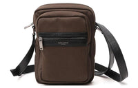 SAINT LAURENT Polyamide Messenger Bag Shoulder Bag Crossbody Bag Regular Men's Brown