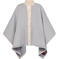 LOUIS VUITTON Leather Trim Cape