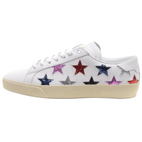 SAINT LAURENT Low Top Skateboard Shoes Men's White