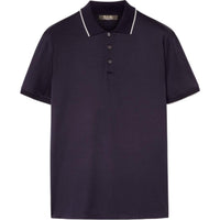 Loro Piana SS24 Polo Shirt Men's Marine Blue