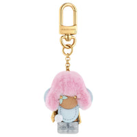 LOUIS VUITTON Cow Leather Keychains Women's Multicolor
