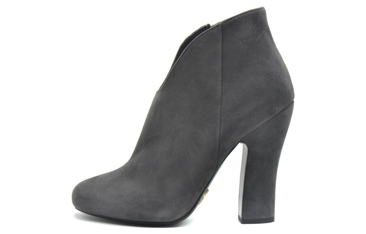 PRADA Ankle Boots Women's Gray
