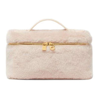 Loro Piana ExtraPocket Shearling Shoulder Bag Crossbody Bag Handbag Regular Women's Cream Honey