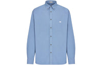 DIOR Logo Embroidered Long Sleeved Shirt