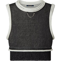 LOUIS VUITTON Tank Tops Women's Gray