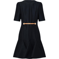 LOUIS VUITTON Godet Skater Dress