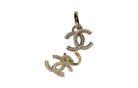 CHANEL Hoop Earrings Women's Gold