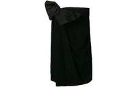 SAINT LAURENT Strapless Bow Mini Dress