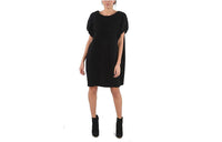 CELINE Short Sleeved Dresses Women's Black