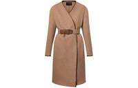 LOUIS VUITTON Long Belted Wrap Coat