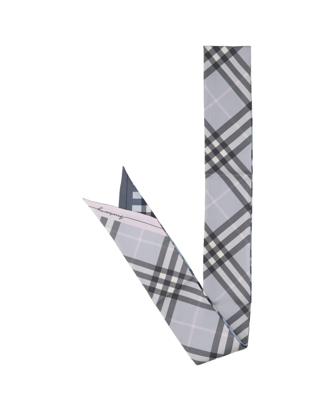 (WMNS) Burberry 25 Check Scarf 'Blue' 8110365