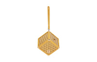 GOYARD Dé Canvas With Leather Wrist Bag Women's Yellow