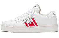 PRADA Low Top Skateboard Shoes Women's White