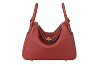 HERMES Lindy Evercolor Calfskin Shoulder Bag Women's