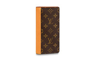 LOUIS VUITTON Brazza Wallet Monogram Legacy Brown
