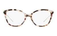 PRADA Plastic Cat Eye Eyeglass Frames Women's Brown