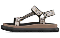 DIOR Beach Sandals Women's Brown