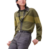 HERMES Sweater Men's Clove Green