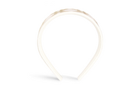 DIOR Cotton Headbands Women's White