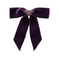 PRADA Velvet Hair Clip