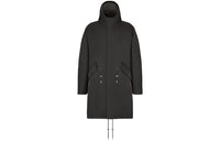 DIOR Quarterly New Products Parka Coat Men's Black