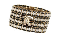 CHANEL Bangles Women's Gold/Black