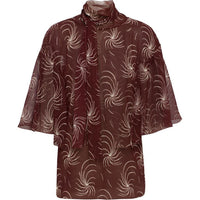 PRADA Pussy Bow Georgette Blouse
