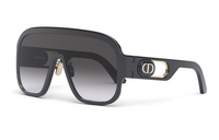DIOR - Irregular Shape Sunglasses Men's Black