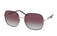 PRADA Sunglasses Women's Purple Gray Gradient