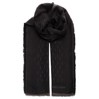 SAINT LAURENT Wool Scarves Men's Black