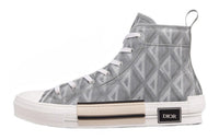 DIOR B23 High Top Gray Cd Diamond