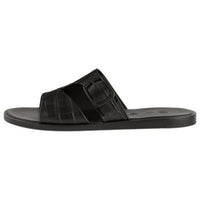 Loro Piana Slide Slippers Men's Black