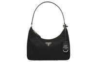 PRADA Re-Edition 2005 Re-Nylon And Saffiano Mini Shoulder Bag Black