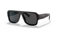 PRADA Polyamide Butterfly Sunglasses Men's Black