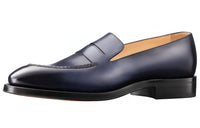 LOUIS VUITTON Varenne Casual Single Shoes Men's Military Blue