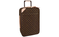 LOUIS VUITTON Coated Canvas Suitcase Luggage 20 Inch Unisex Brown