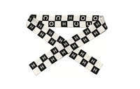 CHANEL Silk Scarves Women's Black