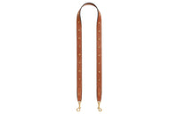 CELINE Triomphe Cow Leather Long Strap Bag Strap Women's Tawny
