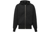 PRADA Cashmere Knitted Zip up Hoodie