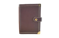 LOUIS VUITTON Leather Laptop Protection Bag Accessory Women's Purple