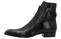 SAINT LAURENT Wyatt Ankle Boots Men's Black