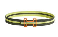 HERMES Belt Men's Green Width: 3.8cm