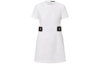 LOUIS VUITTON Anchor Button Martingale Dress