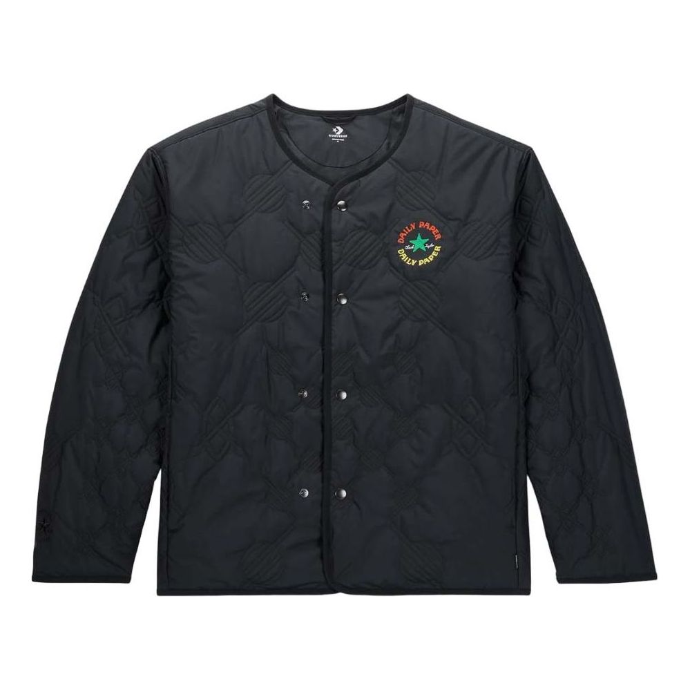 Converse x Daily Paper Malden Liner Jacket Asia Sizing 'Black' 10027825-001