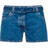 PRADA Casual Shorts Women's Blue