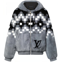 LOUIS VUITTON Mink Fur Blouson
