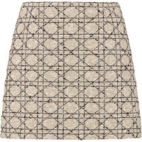 DIOR SS25 Casual Short Skirts Women's Beige